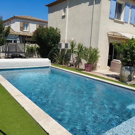 Avec Piscine Petite Camargue 빌라 *